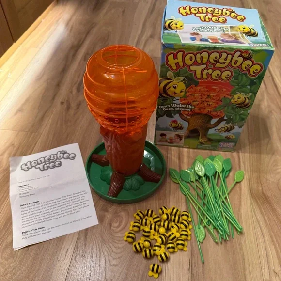 Honeybee Tree Game - Orange and Green - Picture 2 of 5